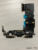 Нижний шлейф зарядки Iphone 8 original (AASP)снятый