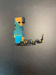 Нижний шлейф зарядки Iphone 8 original (AASP)снятый