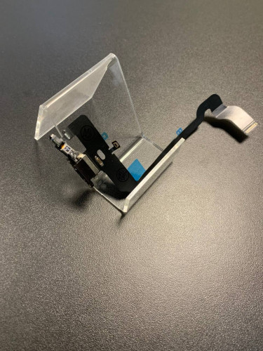 Нижний шлейф зарядки Iphone Xs original (AASP) снятый