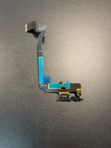 Нижний шлейф зарядки Iphone Xs original (AASP) снятый