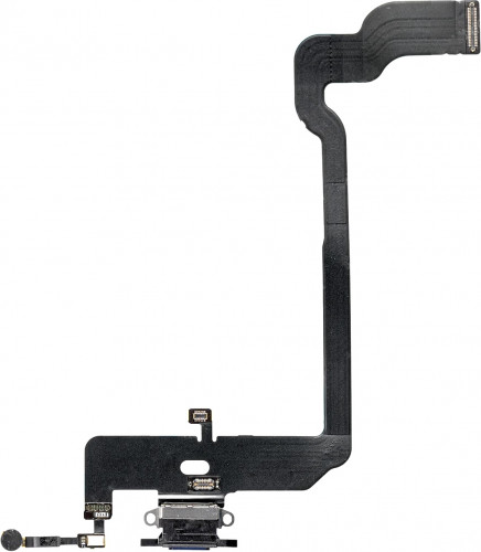 Нижний шлейф зарядки Iphone Xs original (AASP) снятый