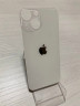 Заднее стекло (крышка) для IPhone 13 mini белое (STARLIGHT)