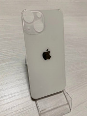 Заднее стекло (крышка) для IPhone 13 mini белое (STARLIGHT)