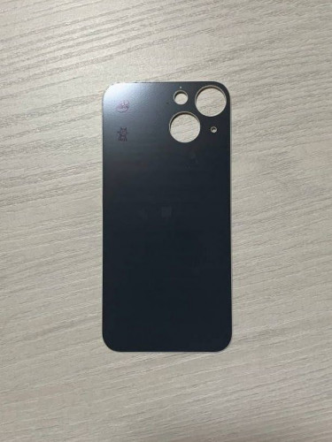 Заднее стекло (крышка) для IPhone 13 mini белое (STARLIGHT)