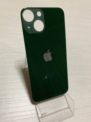 Заднее стекло (крышка) для IPhone 13 mini зеленое (GREEN)