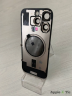 Задняя крышка iPhone 16 Pro в сборе с окошками камеры (Natural Titanium) серая
