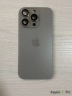 Задняя крышка iPhone 16 Pro в сборе с окошками камеры (Natural Titanium) серая