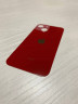 Заднее стекло (крышка) для IPhone 13 mini красное (RED)