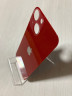Заднее стекло (крышка) для IPhone 13 mini красное (RED)