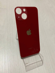Заднее стекло (крышка) для IPhone 13 mini красное (RED)