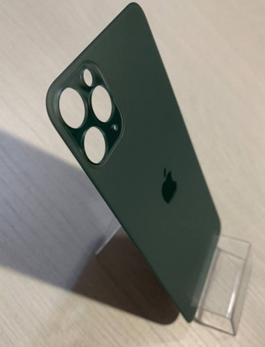 Заднее стекло (крышка) для IPhone 11 Pro Max зеленое (GREEN)