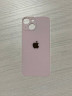 Заднее стекло (крышка) для IPhone 13 mini розовое (Pink)