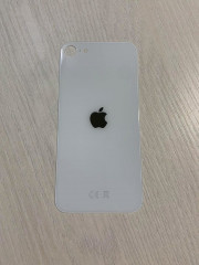 Заднее стекло (крышка) для IPhone SE 2020 белое (WHITE)