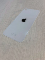 Заднее стекло (крышка) для IPhone SE 2020 белое (WHITE)