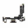 Нижний шлейф зарядки Iphone 14 original (AASP) снятый