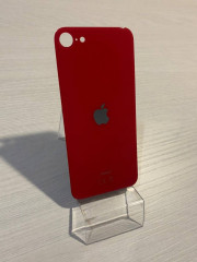 Заднее стекло (крышка) для IPhone SE 2020 красное (RED)