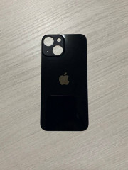 Заднее стекло (крышка) для IPhone 13 mini черное (MIDNIGHT)