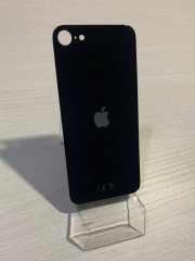 Заднее стекло (крышка) для IPhone SE 2020 черное (BLACK)