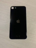 Заднее стекло (крышка) для IPhone SE 2020 черное (BLACK)