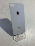 Заднее стекло (крышка) для IPhone 8 Plus белое (silver)