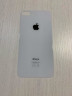 Заднее стекло (крышка) для IPhone 8 Plus белое (silver)