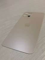 Заднее стекло (крышка) для IPhone 12 Pro золотое (GOLD)