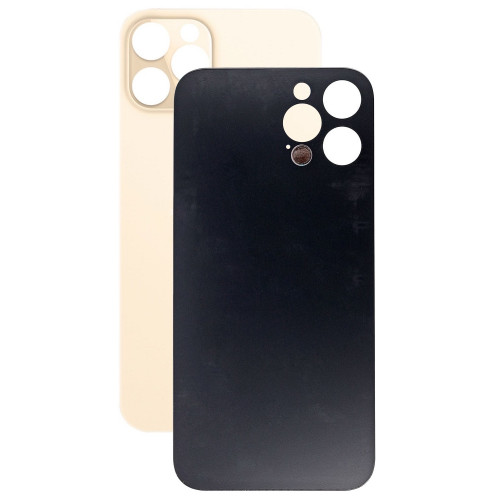 Заднее стекло (крышка) для IPhone 12 Pro золотое (GOLD)