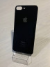 Заднее стекло (крышка) для IPhone 8 Plus черное (space gray)