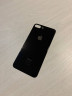 Заднее стекло (крышка) для IPhone 8 Plus черное (space gray)