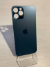 Заднее стекло (крышка) для IPhone 12 Pro синее (PACIFIC BLUE)