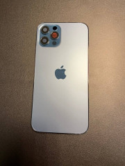 Корпус для IPhone 12 Pro голубой (PACIFIC BLUE)