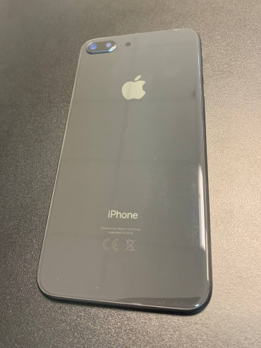 Корпус для IPhone 8 Plus черный (SPACE GRAY)