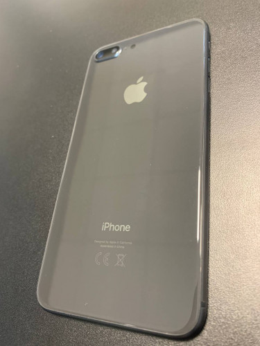 Корпус для IPhone 8 Plus черный (SPACE GRAY)