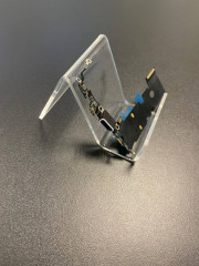 Нижний шлейф зарядки Iphone SE 2020 (AASP) снятый