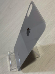 Заднее стекло (крышка) для IPhone XS Max белое (SILVER)