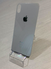 Заднее стекло (крышка) для IPhone XS Max белое (SILVER)