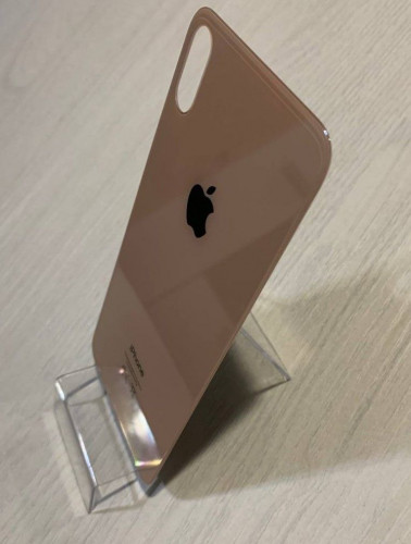 Заднее стекло (крышка) для IPhone XS Max золотое (GOLD)
