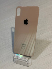 Заднее стекло (крышка) для IPhone XS Max золотое (GOLD)