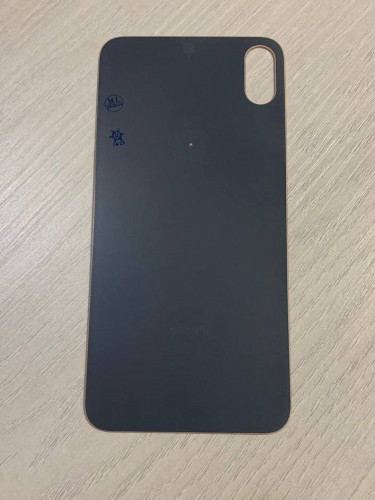 Заднее стекло (крышка) для IPhone XS Max золотое (GOLD)