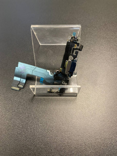 Нижний шлейф зарядки Iphone 13 mini (AASP) снятый