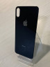 Заднее стекло (крышка) для IPhone XS Max черное (SPACE GRAY)