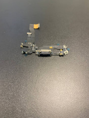 Нижний шлейф зарядки Iphone 12 Pro original (AASP)снятый