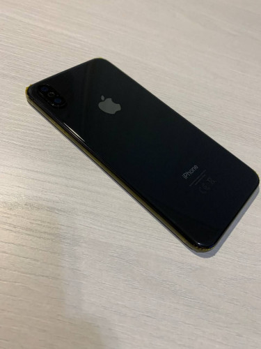 Корпус для IPhone XS Max черный (SPACE GRAY)