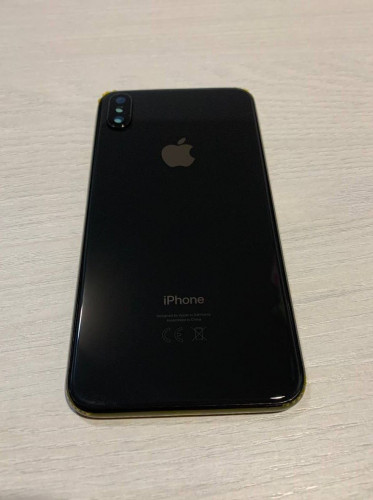 Корпус для IPhone XS Max черный (SPACE GRAY)