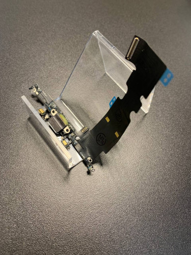 Нижний шлейф зарядки Iphone 8 Plus (AASP)снятый