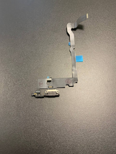 Нижний шлейф зарядки Iphone Xs Max (AASP) снятый