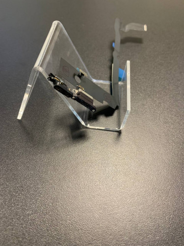 Нижний шлейф зарядки Iphone Xs Max (AASP) снятый