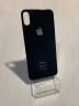 Заднее стекло (крышка) для IPhone X черное (SPACE GRAY)
