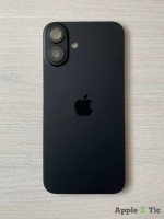 iPhone 16 Plus задняя крышка в сборе с окошками камеры (Black ) черная