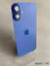 iPhone 16 Plus задняя крышка в сборе с окошками камеры (Blue) голубая